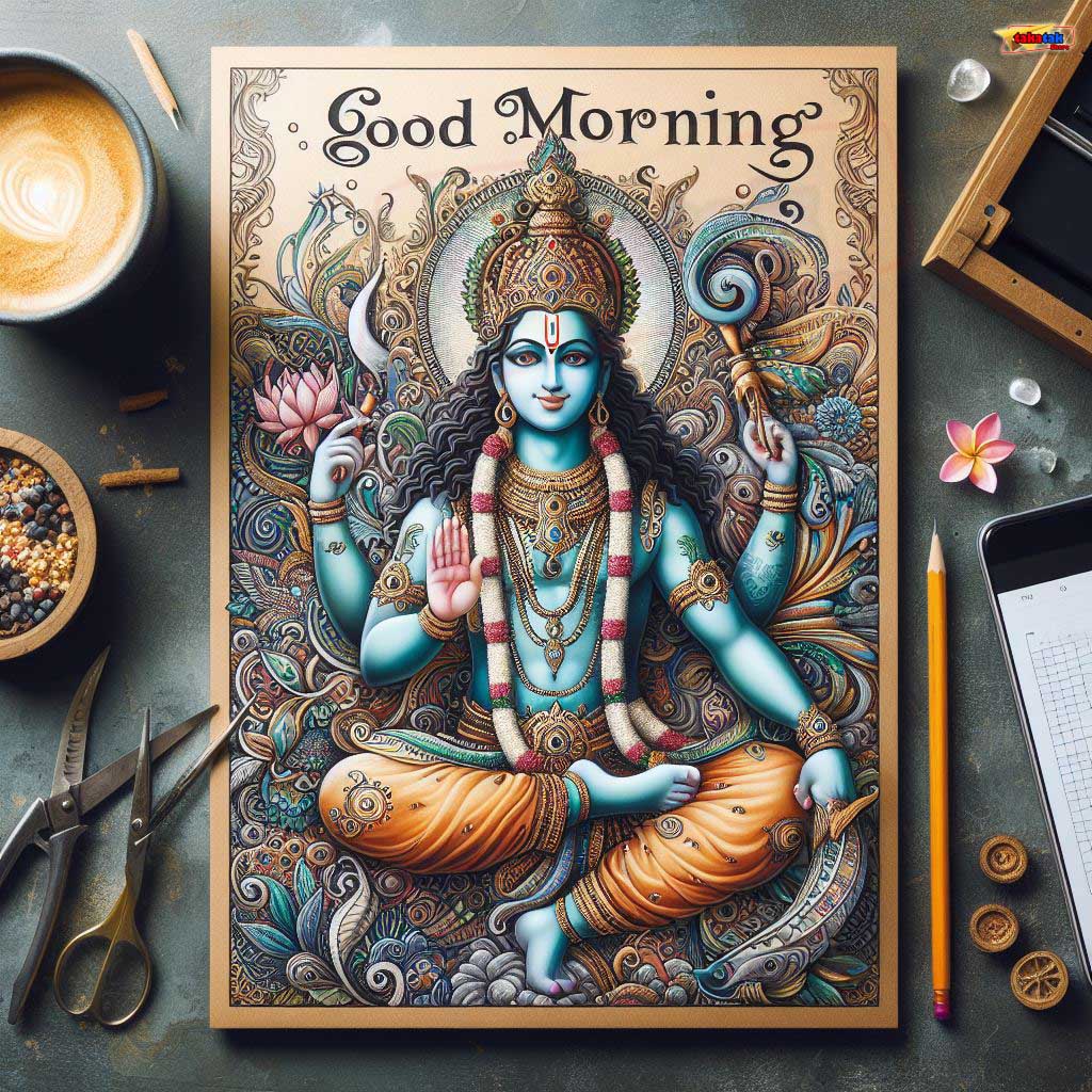 Good-Morning-happy-Thursday-Wishes-with-Lord-Vishnu