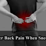 lower back pain when sneezing